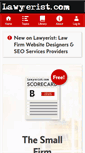 Mobile Screenshot of lawyerist.com